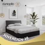 Dunlopillo Kasur Sovereign Mattress Full Latex Natural Medium Hard 24 cm Tebal Free Bantal Guling
